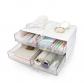 3PCS Organisateur de Bureau Empilable avec Tiroirs, Unit�s de Tiroirs de Stoc...