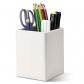 Portestylo en Cuir, Carr� Pot a Crayon Bo�te � Stylo de Bureau Multifonctionn...