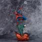 Estatua De Spiderman Marvel En Acci�n PVC 31 cm Con Base Figurina