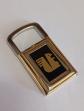 RARE porte cl�s Clefs Cl� caisse d'�pargne Banque ann�es 70 syst�me � tirette