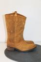 jolies bottes cuir daim camel PALLADIUM P 37 toutes neuves VALEUR