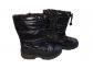 Bottes de neige en duvet noir doublure chamois taille 36 excellent �tat