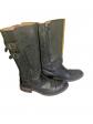 KICKERS Botas Tipo Bottillon Zipp�es Negro Cuero Y Daim Talla EU 36