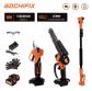 Tron�onneuse �lectrique perche t�lescopique s�cateur pour branches hautes