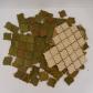154 Ceramic Mosaic Tile Tiles Green Brown Bronze