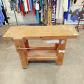 ETABLI de Menuiserie Bricolage Bois Massif Mobilier Atelier Vintage 19MAG 13-05