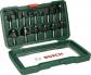 Bosch 15 pi�ces Ensemble de fraises au carbure pour le bois emmanchement � 8 m
