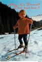 Carte Postale   Enfants   Image   Autres   Enfant qui fait du ski   Carte � mess
