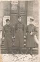 ANCIENNE CPA PHOTOGRAPHIE TRIO DE MILITAIRES 3e DIVISION