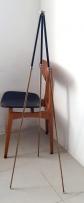 Ancien TR�PIED d appareil photo et sa sacoche cuir  TBE