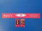 Playmobil Western   Mary's Saloon   autocollant   Sticker Maison Western