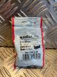 25 chevilles en plastique de 8 mm x 27 mm agglo brique creuse vis de 3 a 4,5 mm