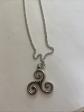 Collier Croix Celtique (breizh) M�tal Argent�