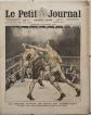 LE PETIT JOURNAL 1920 Match de boxe Jersey City Georges Carpentier   Levinsky