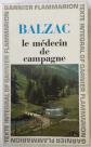 Honor� de Balzac Le m�decin de campagne Pierre Citron GF Flammarion 1979