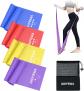 GRIFEMA GA5002, 4 Bandes �lastiques de Musculation, 4 Niveaux de R�sistance pour