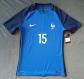 Nike Equipe de France 2016 Home Paul Pogba #15 Player Issue