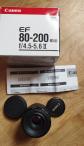 Objectif zoom Canon EF 80 200mm F4.5 5.6 II excellent �tat avec bouchons LIKENEW