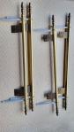 Lot De 4 Fiches � lacets en acier Vieilli diam�tre 13 mm   hauteur 450 mm
