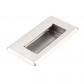 Poign�e de porte encastr� pull insert Armoire 108mm Long Acier Inox Meuble