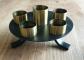 chandelier bougeoir fonte bronze laiton designer brut decoration candelstick