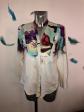 Pretty Multicolored Blouse DESIGUAL Size 36 FR 40I (S) Excellent Condition