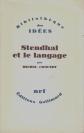 MICHEL CROUZET  STENDHAL ET LE LANGAGE Gallimard 1981