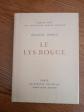 Anatole France Le Lys Rouge ed Sauret 1958, broch�, num�rot� sur verg� d'Arches