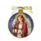 D�coration ronde de No�l Ange 13cm