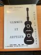 Marc Franceries Gammes et Arp�ges partition guitare �ditions Choudens