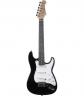 Guitare Electrique EKO ST100 3-4 BLK   Type Strat   Format 3-4 Black