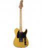 Guitare Electrique EKO TL401 BS   Type Tele vintage corps l�ger   touche �rable