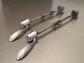 Paire Attaches Rapides Shimano Dura Ace   Quick Release Blocages de Roue Vintage