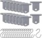 16 Paires Crochet Auvent Camping Car Accessoires Auvent RV Crochet En Forme De S