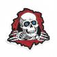 AUTOCOLLANT   T�TE DE MORT : SKULL DEATH DEAD HEAD EXHUMATION - STICKERS