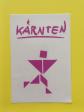 Autocollant vintage Souvenir K�rnten Carinthie Autriche (11x7,5 cm)