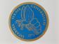 Autocollant vintage Istanbul Teknik �niversitest Fond�e en 1773 (diam�tre 9 cm)