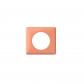 Legrand 068851 C�liane 1 Gang Plate   Frosted   Mirabelle