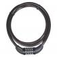 Master Lock 8119EURD Cable Antivol V�lo avec Code, 1,8 m C�ble