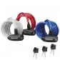 MASTER LOCK Cable Antivol V�lo [1,8 m C�ble] [Cl�] [Ext�rieur] [Pack Familial