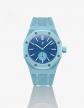 Bracelet en silicone compatible AP X Swatch Royal Pop Blue Light
