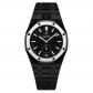 Bracelet en silicone compatible AP x Swatch Royal Pop Black