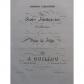 GUILLOU Joseph Fantaisie sur une cavatine par Carafa op. 24 fl�tes pour piano env. 1840