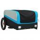 Remorque chariot transport de v�lo 30 kg fer bleu Helloshop26 02_0044084