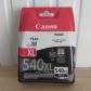 CARTOUCHE D'ENCRE CANON D'IMPRIMANTE DE GDE CAPACITE PG 540 XL   NOIRE