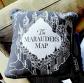 COUSSIN HARRY POTTER MAURAUDER'S MAP (GLOW IN THE DARK)