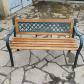 Banc de jardin