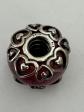 Pandora Charm en verre rose D�claration d'amour 791159C00