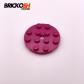 LEGO 60474 Plate Round 4x4 Hole Magenta Friends Genuine LEGO