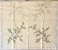 Nappe carr�e de 1 m et 8 napperons assortis � finir de broder